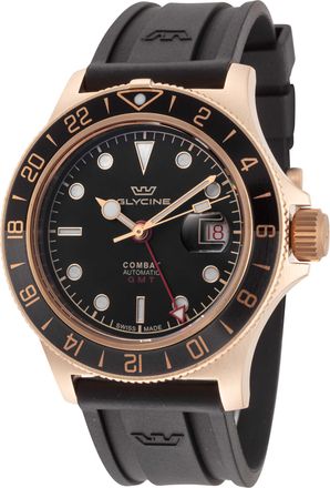 Glycine Combat Sub Sport GMT Bronze Mens Watch