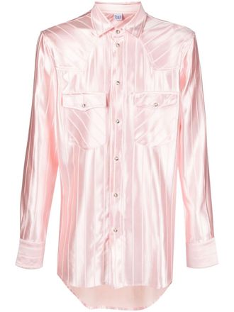 Winnie New York Camicia a righe - Rosa