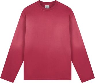 Arte Fadeout Longsleeve - - Sweatshirts & Hoodies - Uomo - Rosso - L