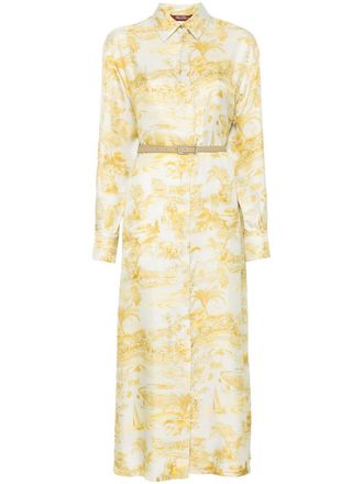 Max Mara Abito lungo Svelto - Grigio