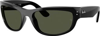 Ray-Ban MEGA BALORAMA Green Wrap Unisex Sunglasses RB2289 901/31 63