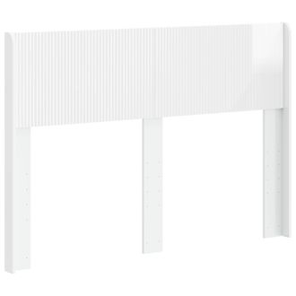 vidaXL Cabecero Blanco Brillante Pb Vidaxl
