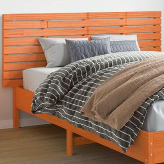 vidaXL Wall Headboard 166x3x63 cm Solid Wood Pine Vidaxl