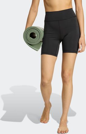 adidas Shorts ADIDAS PERFORMANCE All Me Ess 7IN, Damen, Gr. XL, N-Gr, schwarz (schwarz, schwarz), Obermaterial: 85% Polyester, 15% Elasthan, Hosen Shorts