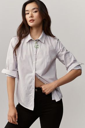 Maeve The Gracelyn Slim Buttondown Shirt by Maeve