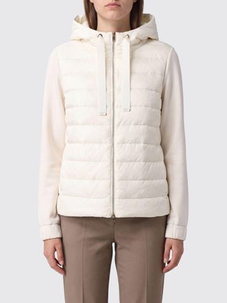 Herno Short Water-Repellent Quilted Nylon Down Jacket with Hood and Zip Closure