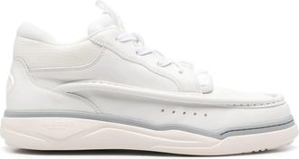 Valentino Garavani Runboot sneakers - men - Calf Leather/Fabric/Fabric/Rubber - 42.5 - White