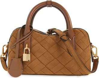 Stella McCartney Small Ryder Woven Bag in Brandy at Nordstrom