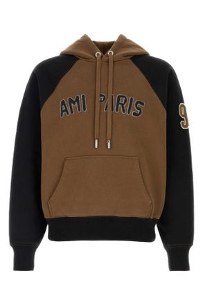 Ami Ami Brown Cotton Sweatshirt