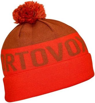 Ortovox Bobble Knit Beanie Mütze - Unisex | rot