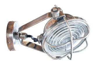 PIB Foco de metal plateado