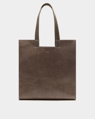 Bally Easy Bally Tote Bag in Deep Sepia 50+Oro at Nordstrom