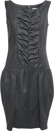 Saint Laurent wool mini dress - Grey