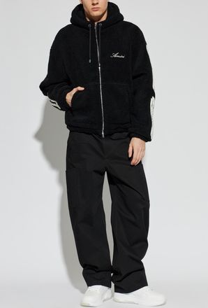 Amiri Fleece Jacket, Mens, Black