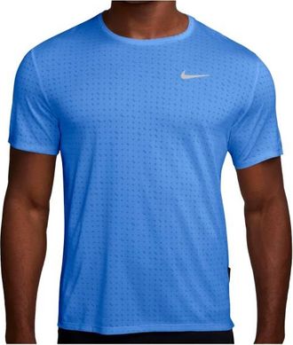 Nike Miler Breathe Dri-Fit S/S Running Top Laufshirt f&uuml;r Herren | blau