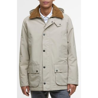 Barbour Waterproof Ashby Winter Jacket in Washed Stone at Nordstrom, Size Medium