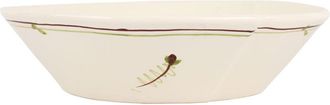 Vietri Lastra Fiori di Bosco Large Shallow Bowl