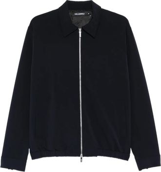 Karl Lagerfeld Jack met rits - Blauw