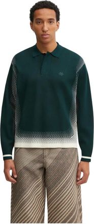Filling Pieces Camisa de Punto Rugby - Knitwear - Hombre - Verde - XL