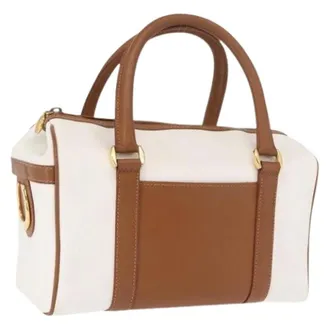 Gucci Pre-owned Handbags, female, White, Size: ONE SIZE Pre-owned Plastic Handbag