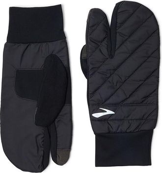 Brooks Shield Lobster Glove 2.0 Extreme Cold Weather Gloves Black : MD, Polyester