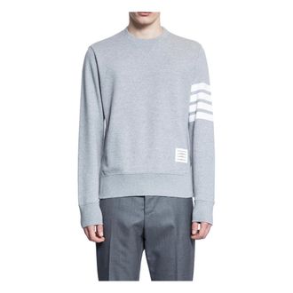 Thom Browne Heren, Sweatshirts & Hoodies, Grijs, Maat: S Katoen