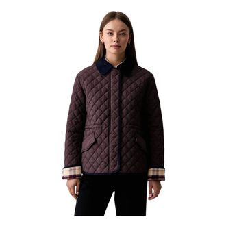 Silvian Heach Vutsov Giacca Trapuntata - - Jackets - Donna - Marrone - M