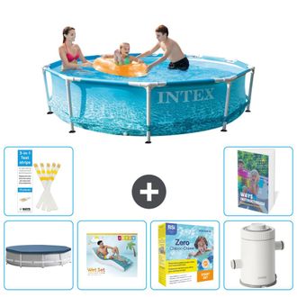 Intex Piscina Con Estructura Redonda - 305x76 Cm - 7-piezas S135