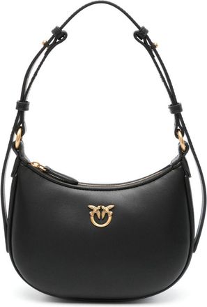 Pinko baby Half Moon shoulder bag - women - Bovine Leather (top grain)/Polyurethane - One Size - Black