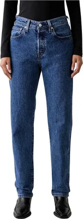 Levi's Dames, Jeans, Blauw, Maat: W26 L30