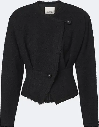 Isabel Marant Giacca Suna in boucl&eacute; di misto lana e alpaca