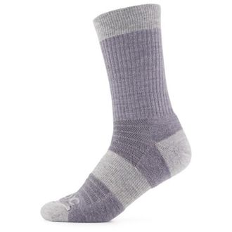Stoic Merino Double Layer Crew Socks Multifunktionssocken - Unisex | grau