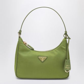 Prada Mini Re-Edition 2005 bag in ivy Re-Nylon and Saffiano