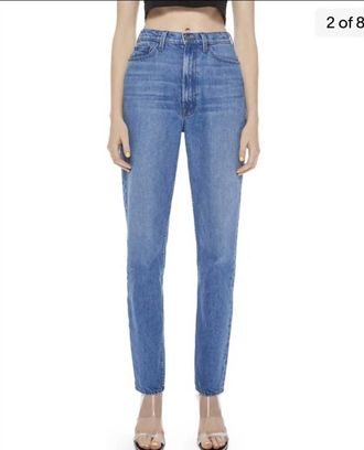 Mother Womens High Waisted Twizzy Skimp Jean