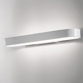Zafferano Lampada Da Parete Cip Lineare Led 15.5w In Alluminio Bianco Opaco 42.5cm, Design Moderno Per Illuminazione DInterni, Temperatura Luce 3000k, Ip20
