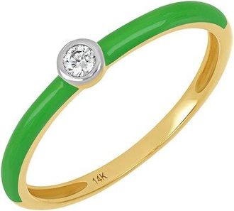 Carriere Jewelry 14K 0.14 Ct. Tw. Diamond Ring