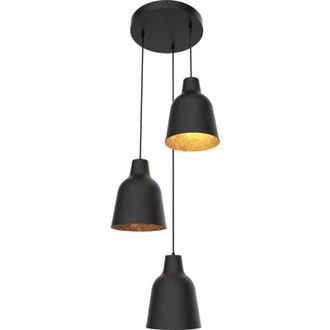 Lumicom Dong L&aacute;mpara De Techo Compo Negro Hoja