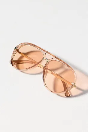 I-SEA Colored Translucent Aviator Sunglasses