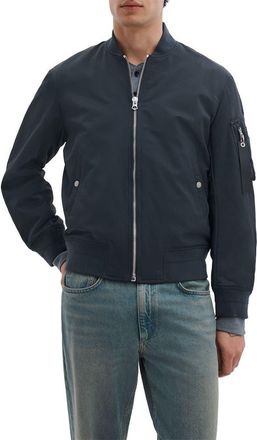 Rag & Bone Manston Nylon Bomber Jacket in Navy at Nordstrom, Size Xx-Large