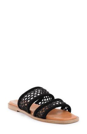 Seychelles Water Lilly Slide Sandal in Black at Nordstrom Rack, Size 6.5