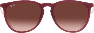 Ray-Ban Ray Ban Pink Gradient Brown Phantos Ladies Sunglasses RB4171F 6815A5 57
