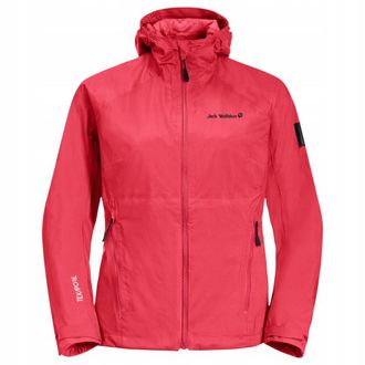 Jack Wolfskin Dames/Dames Tasman 2l Jas (Rood)