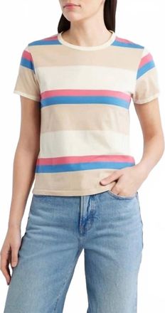 The Great. Little Tee In Study Hall Stripe