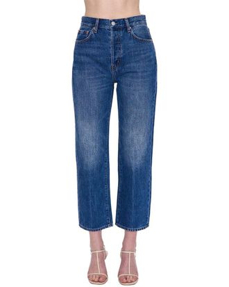 Pistola Denim Cassie Crop Fairview Straight Jean