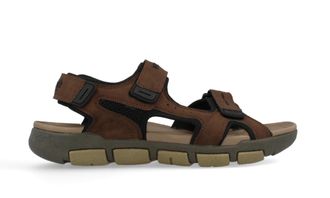 Wrangler Sandale WRANGLER BUSTER SANDAL MEN LOW, Herren, Gr. 40, coffee bean, Synthetik, Schuhe Sandale