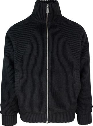 Carhartt Work in Progress Banley Sweater Jacket - Heren - Vesten - Zwart - XL - Wol - Truien & Vesten