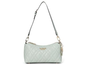 Guess Isemay Shoulder Bag Shoulder Womens Handbags Light Sage, Synthetic