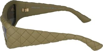 Bottega Veneta Womens Bv1303s Sunglasses Green Injected