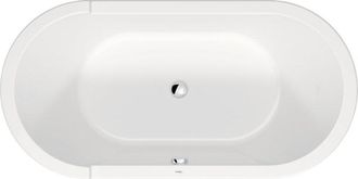 Duravit Starck Ba&ntilde;era Ovalada, Exenta, 2 Respaldos Inclinados, - Duravit