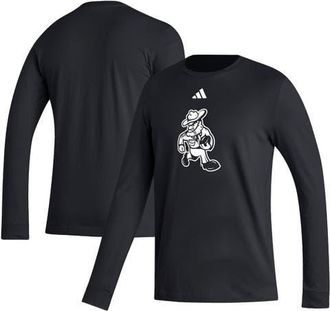 adidas Mens adidas Black Texas A&M Aggies Ol Sarge Football Long Sleeve T-Shirt at Nordstrom, Size Xx-Large